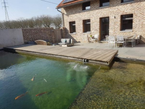 Rustig gelegen ecologisch huis met zwemvijver